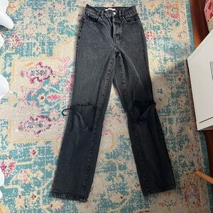 black pacsun dad jean